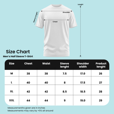 Men Solid Polo Neck Cotton Blend White T-Shirt