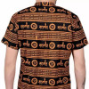 Men's Pack of 2 Mahakal Printed White and Brown T-shirt